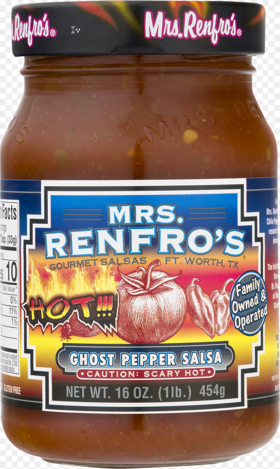 Mrs Renfro39s Ghost Pepper Salsa, Food, Relish, Ketchup, Pickle Png