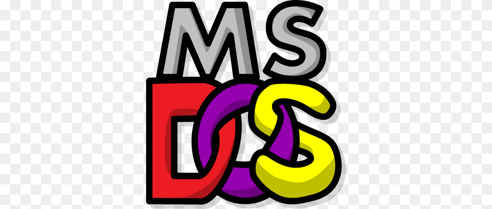 Ms Dos Logo, Dynamite, Text, Weapon, Number Free Transparent Png