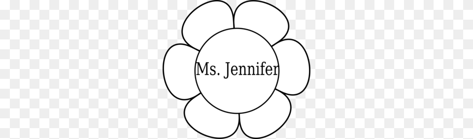 Ms Jennifer Window Flower Clip Art, Logo Free Png