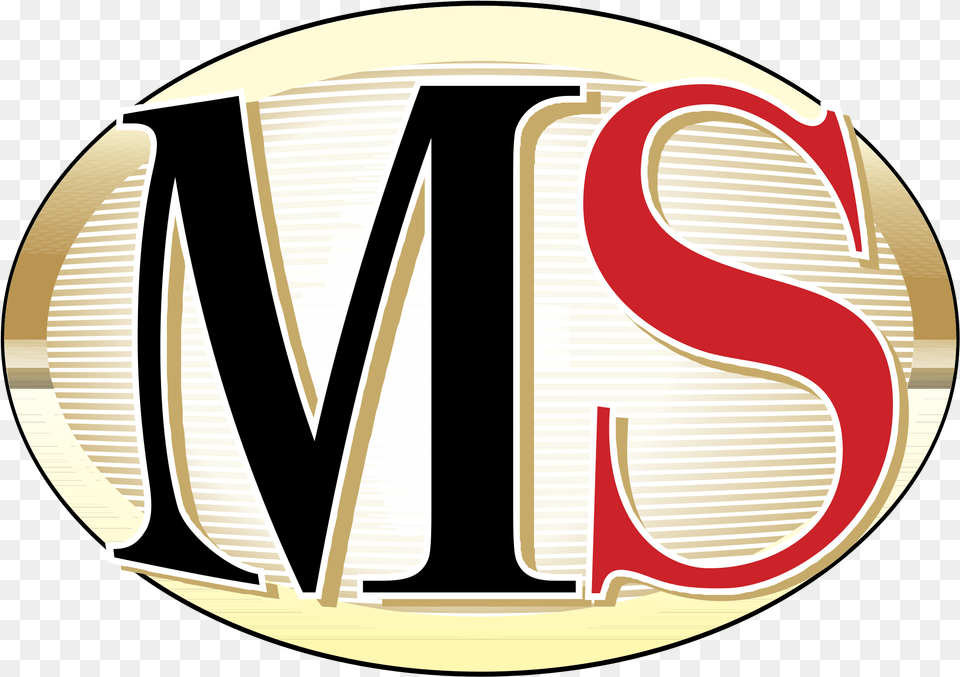 Ms Logo Transparent Svg Vector Ms Logo, Symbol, Text, Gold Png Image