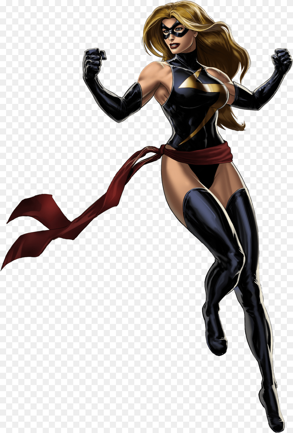 Ms Marvel Carol Warbird, Adult, Person, Female, Woman Png