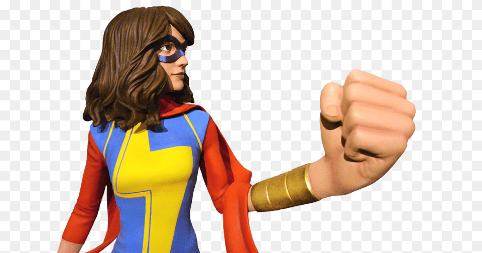 Ms Marvel Cartoon, Body Part, Person, Hand, Finger Free Transparent Png