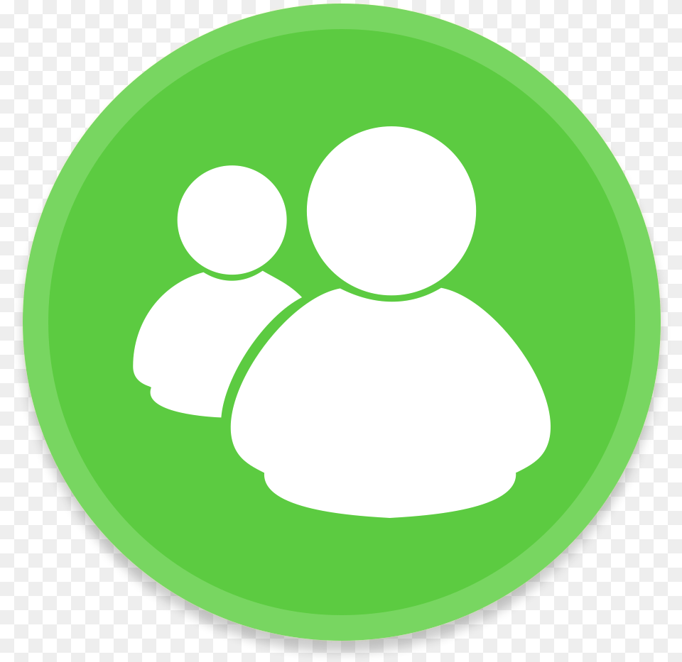Ms Messenger Icon Maps Me, Green, Disk Free Png Download