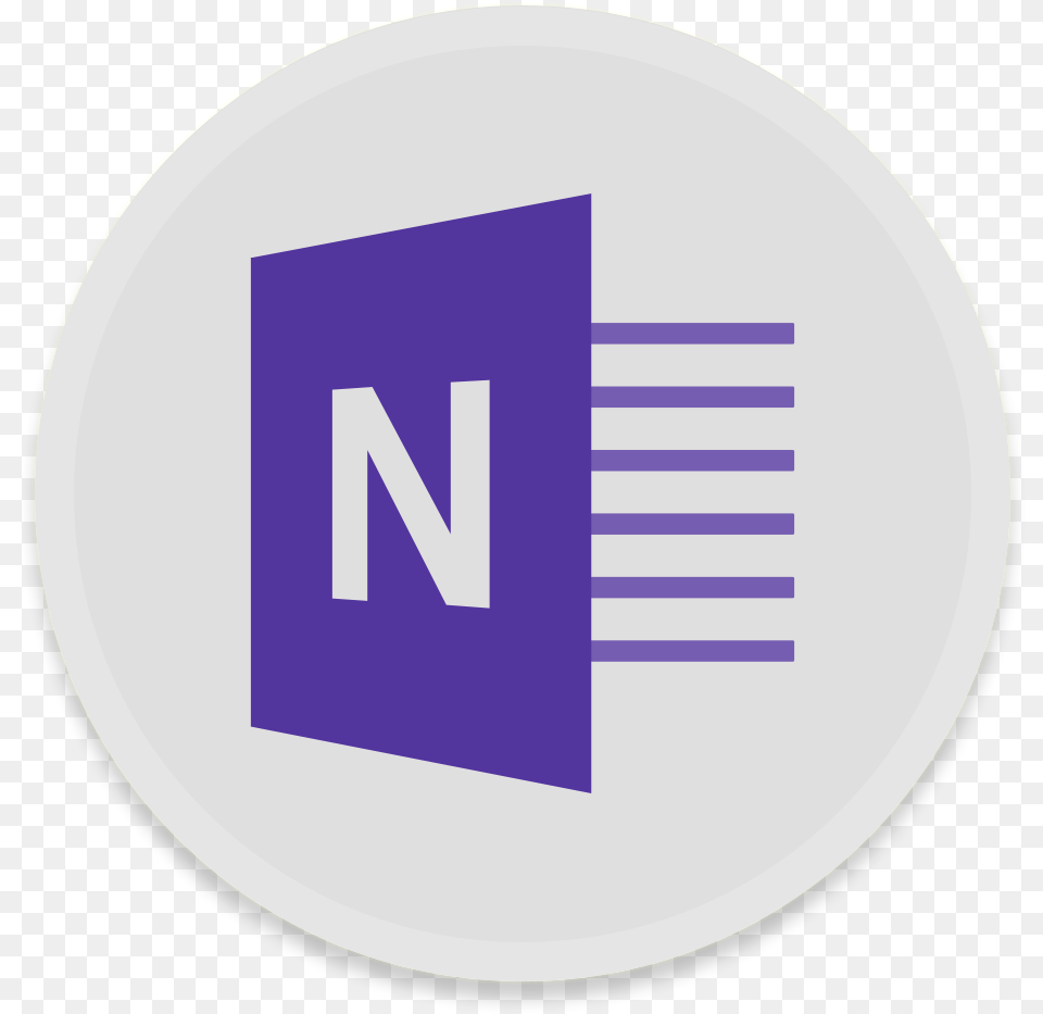 Ms Office By Blackvariant Microsoft Office 2016 Onenote Icon, Sticker, Logo, Disk Free Transparent Png