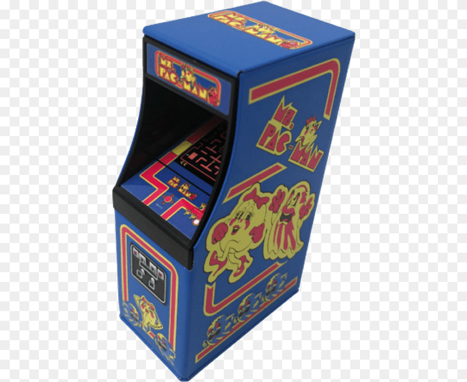 Ms Pac Man Arcade Ghosts Candy Tin Boston America Ms Pac Man Arcade Ghosts Candy, Mailbox Free Transparent Png