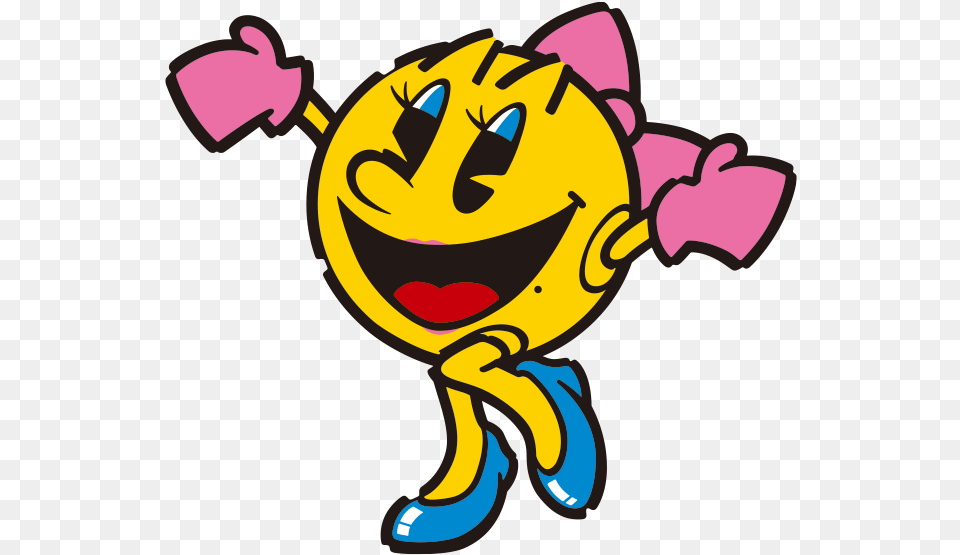 Ms Pac Man Supporting, Animal, Bear, Food, Mammal Png Image