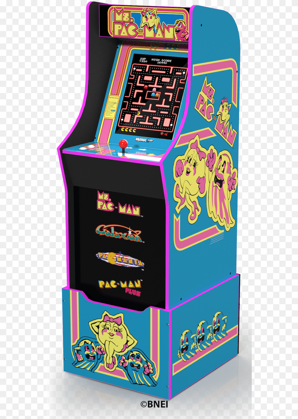 Ms Pacman Arcade Machine With Riser Arcade1up Walmartcom Ms Pac Man Arcade1up, Person, Qr Code, Baby, Arcade Game Machine Png