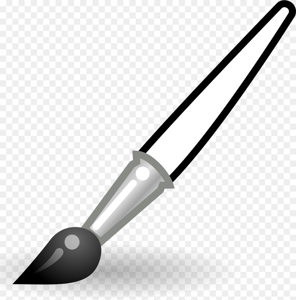 Ms Paint Brush Tool, Blade, Dagger, Knife, Weapon Png Image