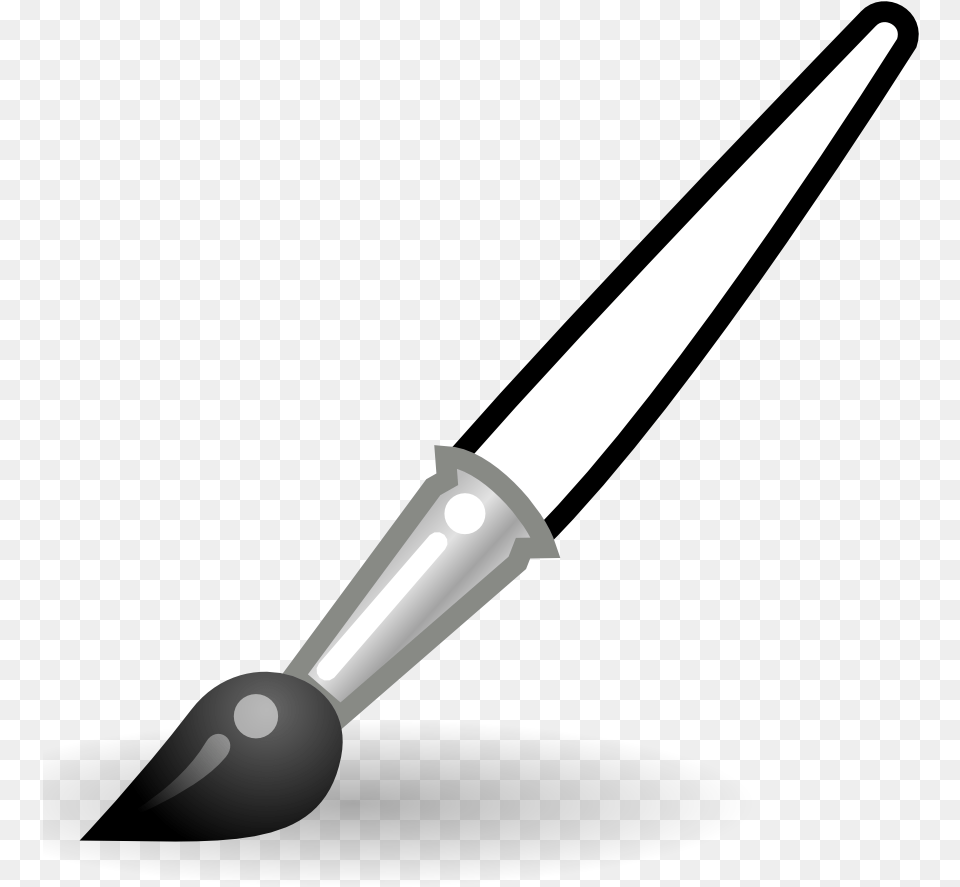 Ms Paint Brush Tool, Blade, Dagger, Knife, Weapon Free Transparent Png