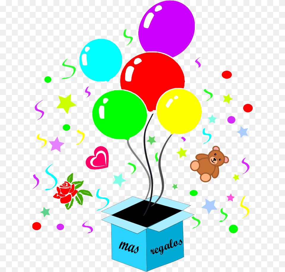 Ms Regalos Gift, Balloon, Paper, Animal, Bear Free Transparent Png