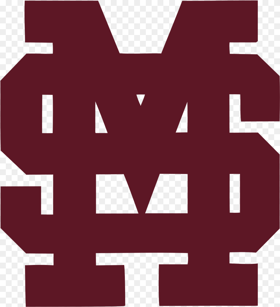 Ms State Baseball Logo, Symbol, Maroon Free Transparent Png