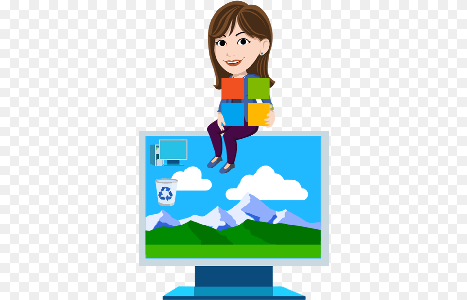 Ms Windows Clipart Standard Microsoft Digital Literacy, Baby, Person, Hardware, Electronics Free Transparent Png