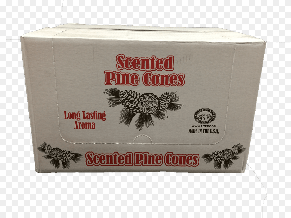 Msc 915 Pumpkin Scented Pine Cones 20casetitle Purple Coneflower, Box, Cardboard, Carton, Tree Png Image
