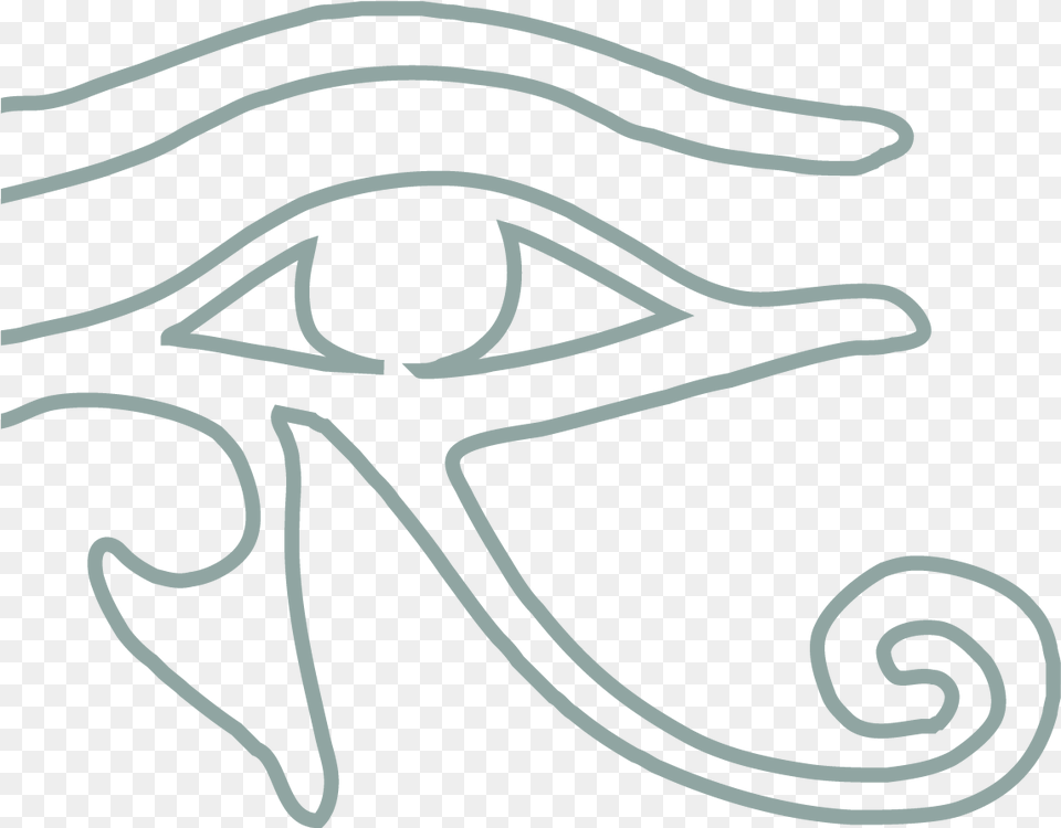 Msc Bkgrd Eye Of Horus Sketch, Text, Art Free Png