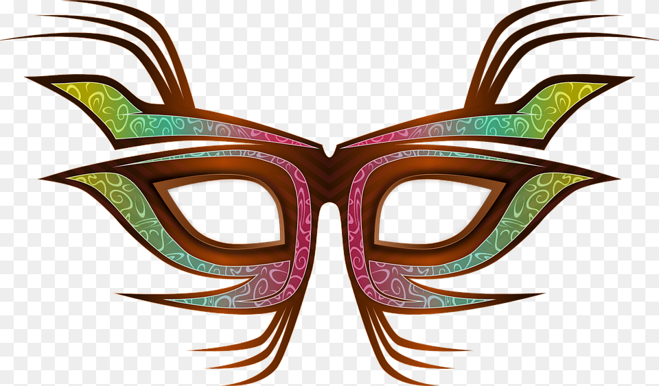 Mscara Ojos Annimo Celebracin Carnaval Masquerade Mask Papercraft Free Transparent Png