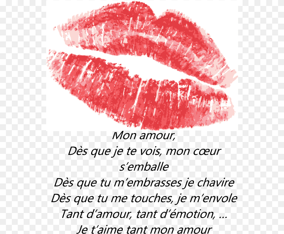 Msg Pour Le Saint Valentin Lip Gloss, Body Part, Cosmetics, Lipstick, Mouth Png