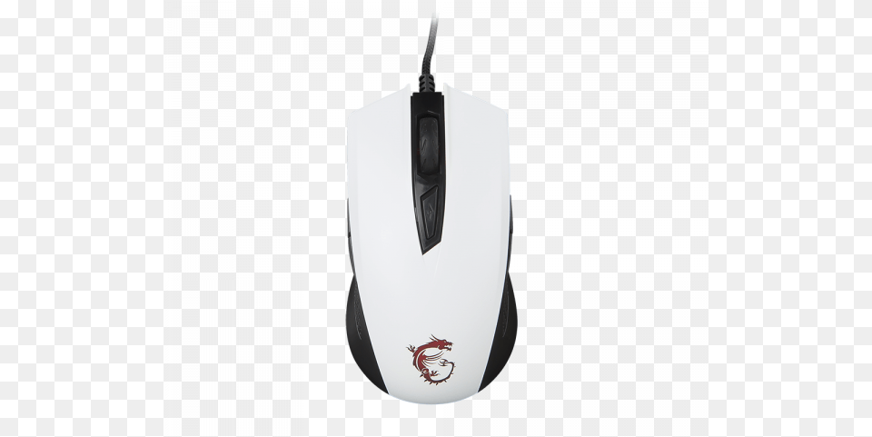 Msi Clutch Gm40 Gaming Mouse White Msi Dragon, Computer Hardware, Electronics, Hardware Png