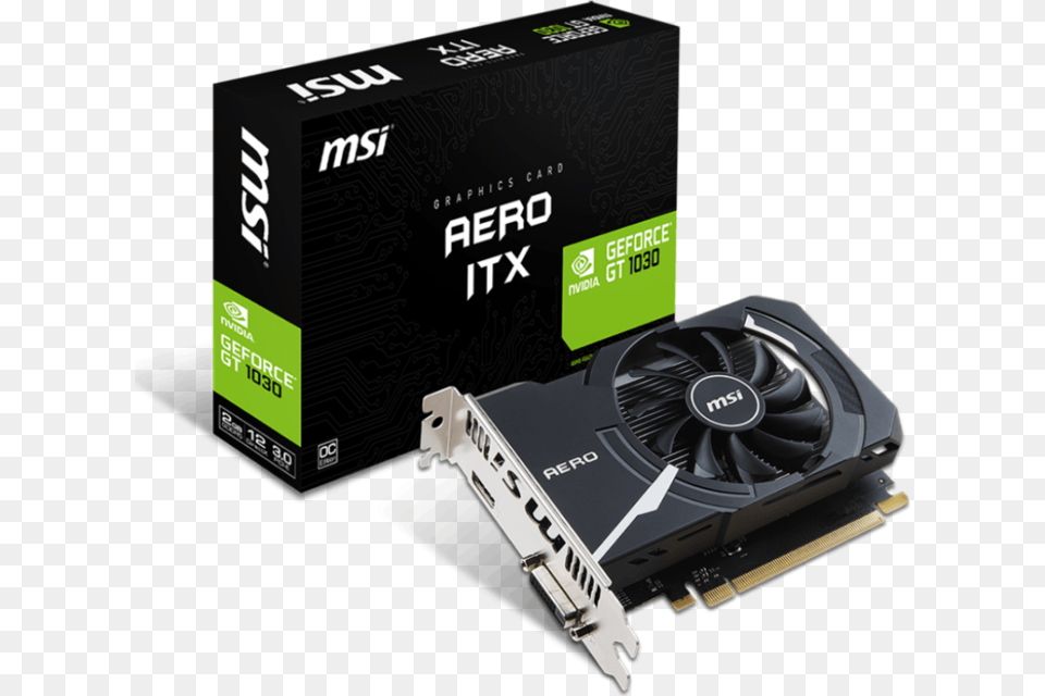 Msi Geforce Gt 1030 Aero Itx 2g Oc 2gb Gddr5 64 Bit, Computer Hardware, Electronics, Hardware, Computer Png