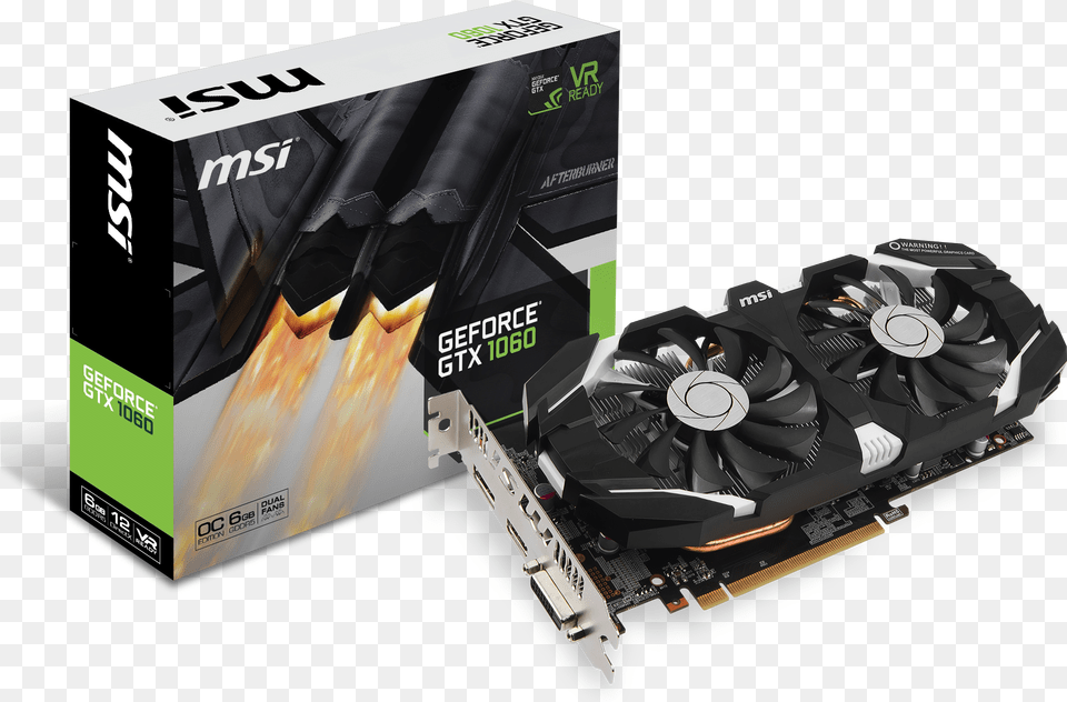 Msi Geforce Gtx 1060 6gb Graphics Card Msi Geforce Gtx 1060 6gt, Computer Hardware, Electronics, Hardware, Computer Free Transparent Png