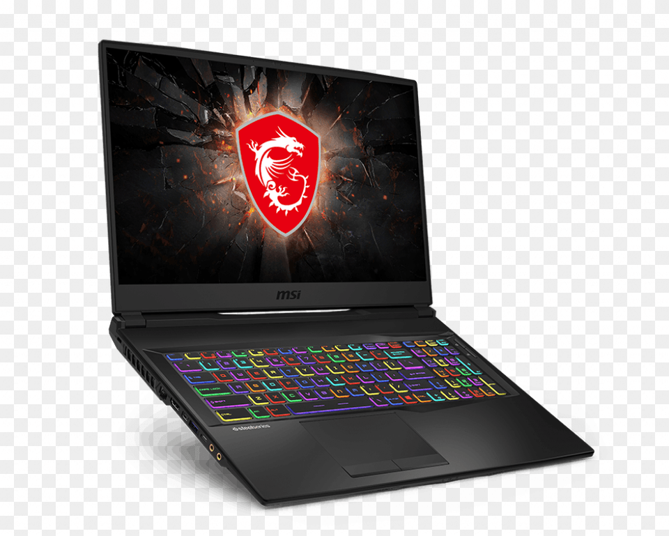 Msi Gl65 9sck Laptop, Computer, Electronics, Pc, Computer Hardware Free Png