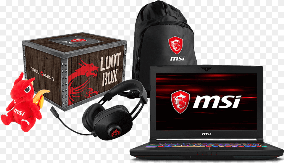 Msi Gt63 8rg 054ca Titan Msi Loot Box Bundle, Computer, Electronics, Laptop, Pc Png Image