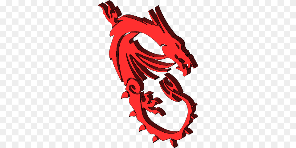 Msi Logo 3d Msi Logo, Dragon, Adult, Female, Person Free Png