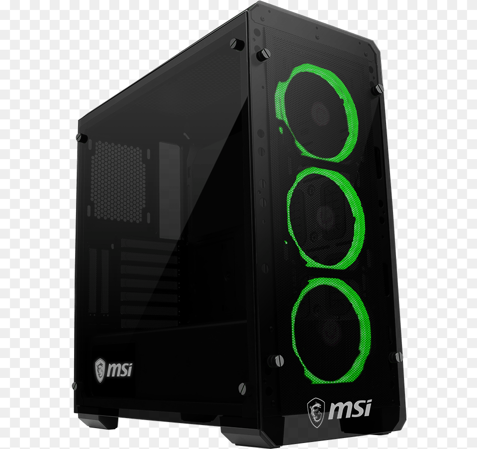 Msi Mag Pylon Atx, Electronics, Speaker, Light Free Png Download