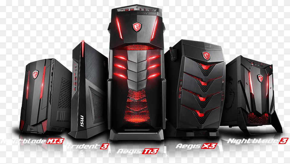 Msi Nightblade 3 Vr7rc 006eu Gamer Computer, Computer Hardware, Electronics, Hardware, Railway Png