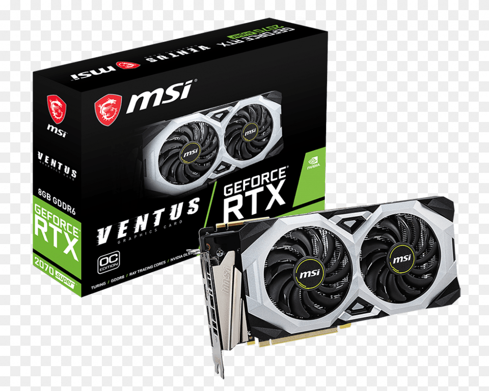 Msi Nvidia Geforce Rtx 2070 Super, Computer Hardware, Electronics, Hardware, Scoreboard Png Image