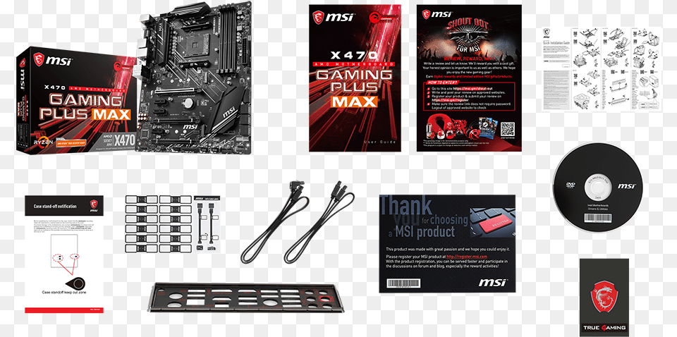 Msi X470 Gaming Plus Max, Advertisement, Poster, Disk, Qr Code Free Png Download