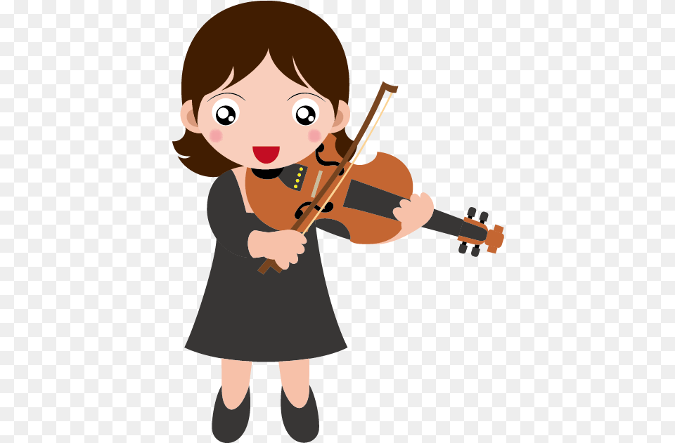 Msica Music Lessons For Kids Pictures Menina Tocando Violino, Musical Instrument, Violin, Baby, Person Free Png Download