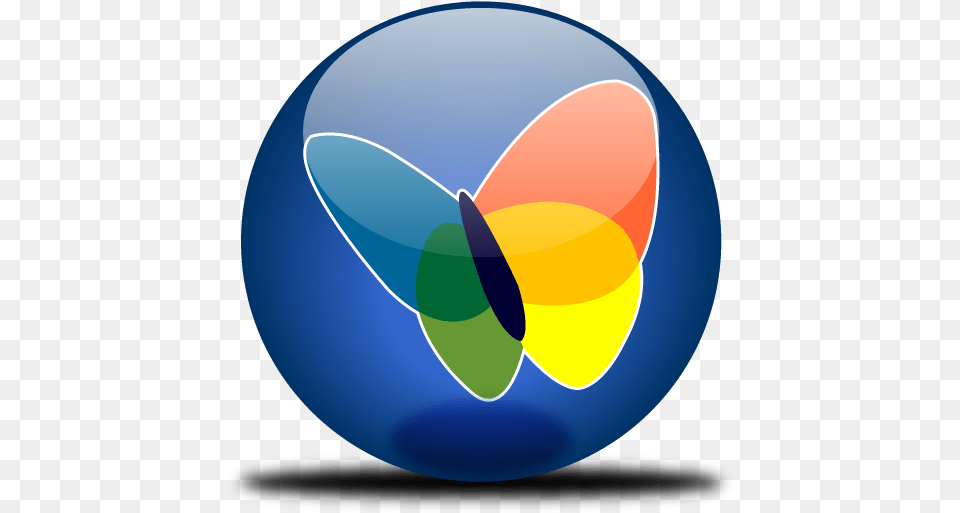 Msn Butterfly Icon Logo Vertical, Sphere, Disk, Astronomy, Outer Space Free Transparent Png
