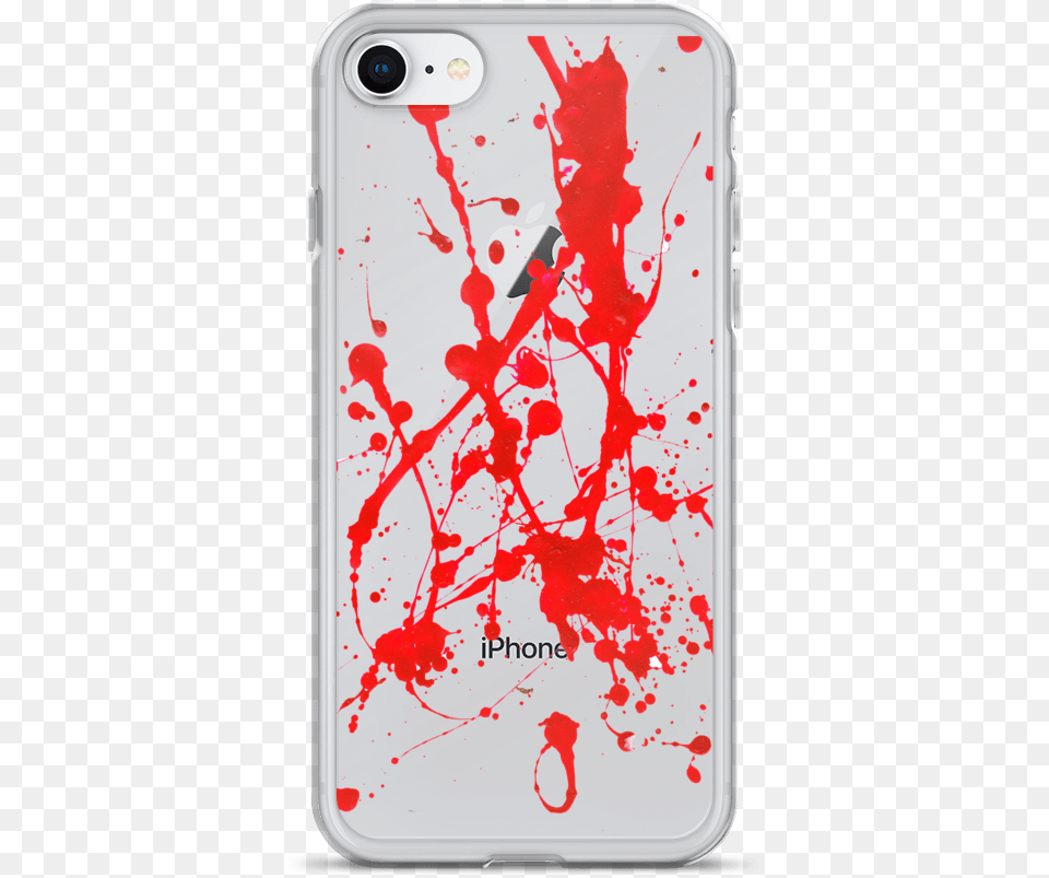 Msn Culture Redrum Iphone Case Paint Splatter Hd, Electronics, Mobile Phone, Phone Free Png Download