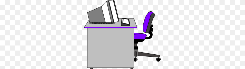 Msn Office Clipart, Desk, Furniture, Table, Computer Free Png