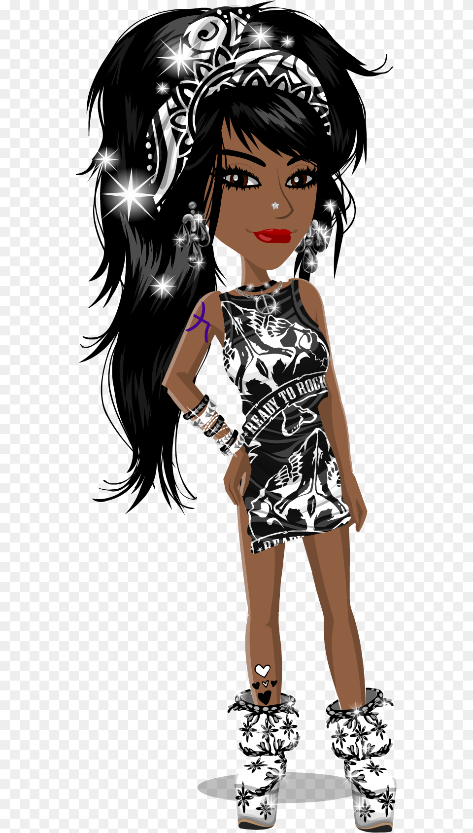 Msp Dark Skin, Book, Publication, Comics, Adult Free Transparent Png