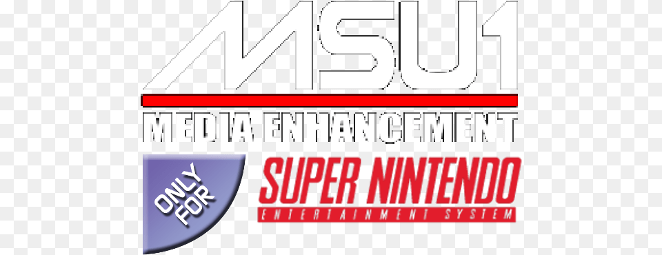 Msu 1 Platform Theme Video Super Nintendo, Logo, Text Free Transparent Png