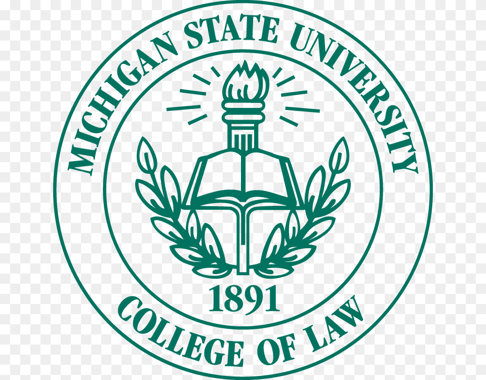 Msu College Of Law Logo, Emblem, Symbol Free Transparent Png