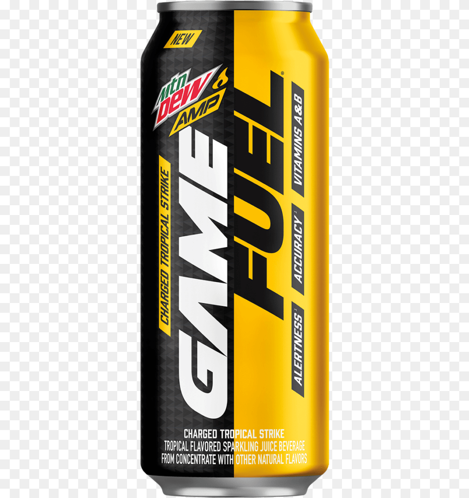 Mt Dew Game Fuel, Alcohol, Beer, Beverage, Tin Png Image