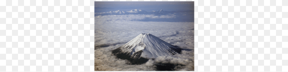 Mt Fuji Airplane View, Mountain, Nature, Outdoors, Scenery Free Transparent Png