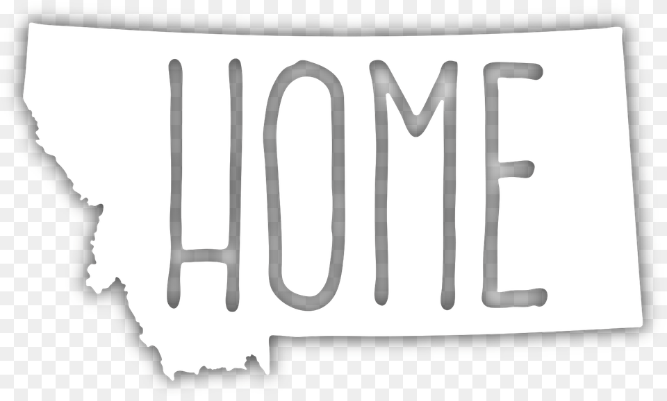 Mt Home Diecut Sticker Montana, Text Free Png