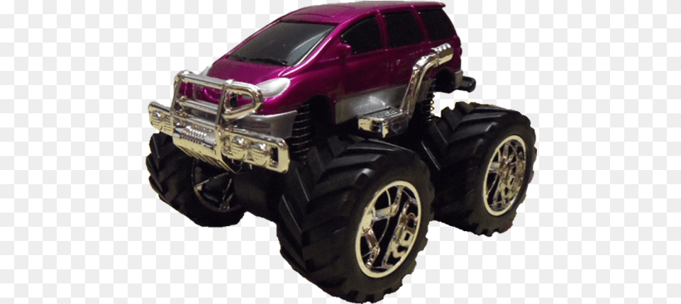 Mt Purple Ang600 72 Monster Truck, Machine, Spoke, Wheel, Alloy Wheel Png Image