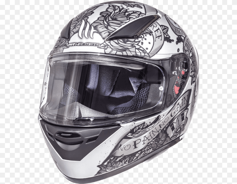 Mt Revenge Snake And Roses, Crash Helmet, Helmet Free Png Download