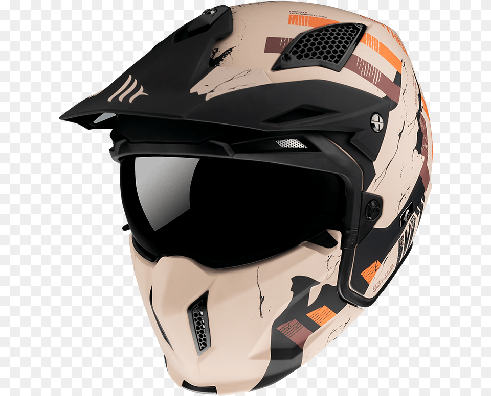 Mt Streetfighter Sv Skull 2020 A14 Matt Orange Ebay Mt Streetfighter Helmet, Crash Helmet Png