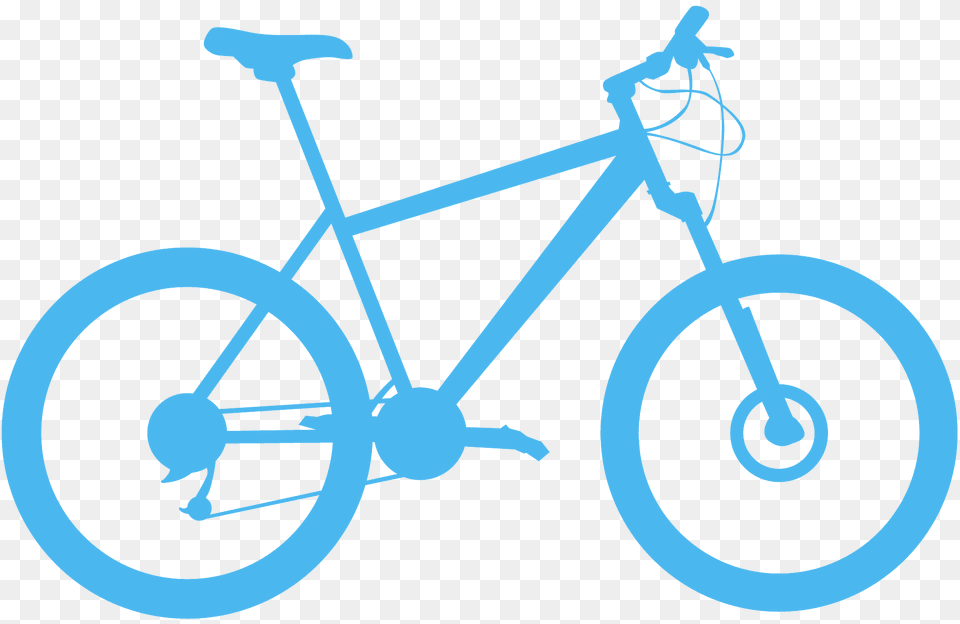 Mtb Silhouette, Bicycle, Transportation, Vehicle Free Png
