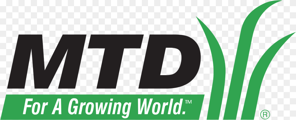 Mtd Products Logo, Green, Plant, Vegetation, Grass Free Png
