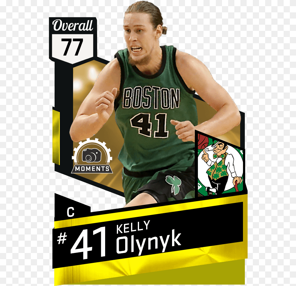 Mtdb Nba 2k17 Kelly Olynyk Nba Card, Poster, Person, Hand, Finger Free Png