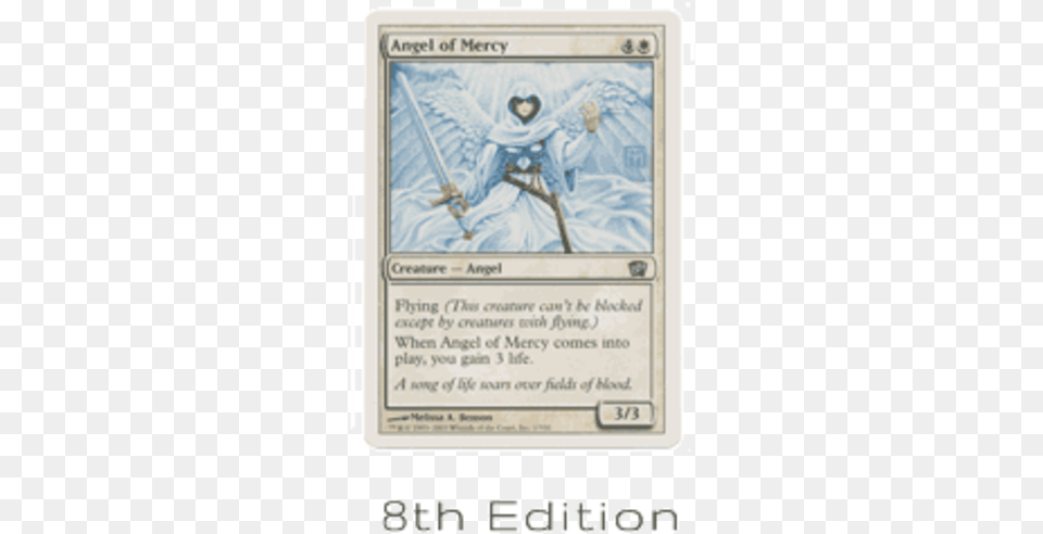 Mtg 8th Edition 9th Edition Serra Angel Mtg Price, Text Free Png Download