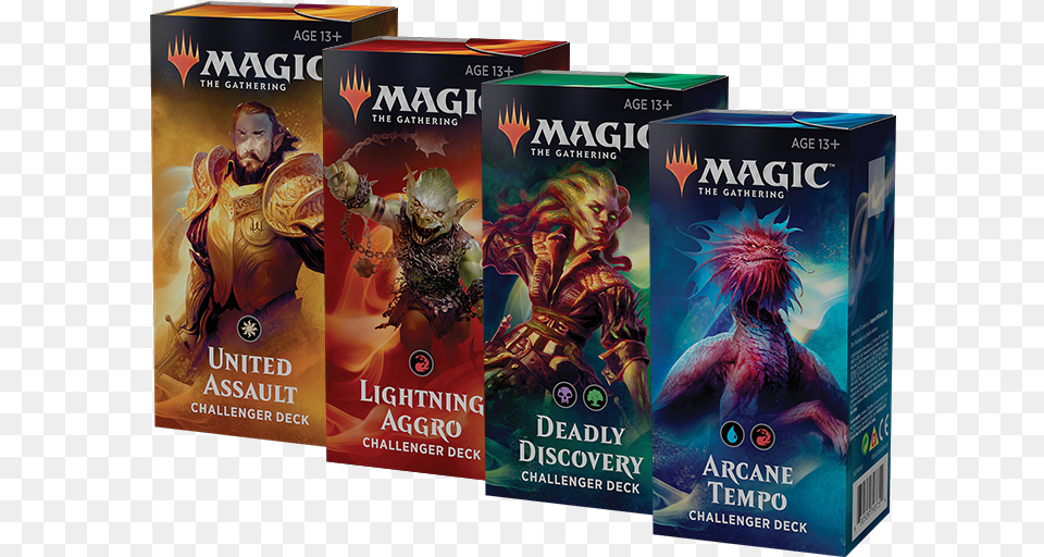 Mtg Challenger Decks 2019, Book, Publication, Adult, Person Png