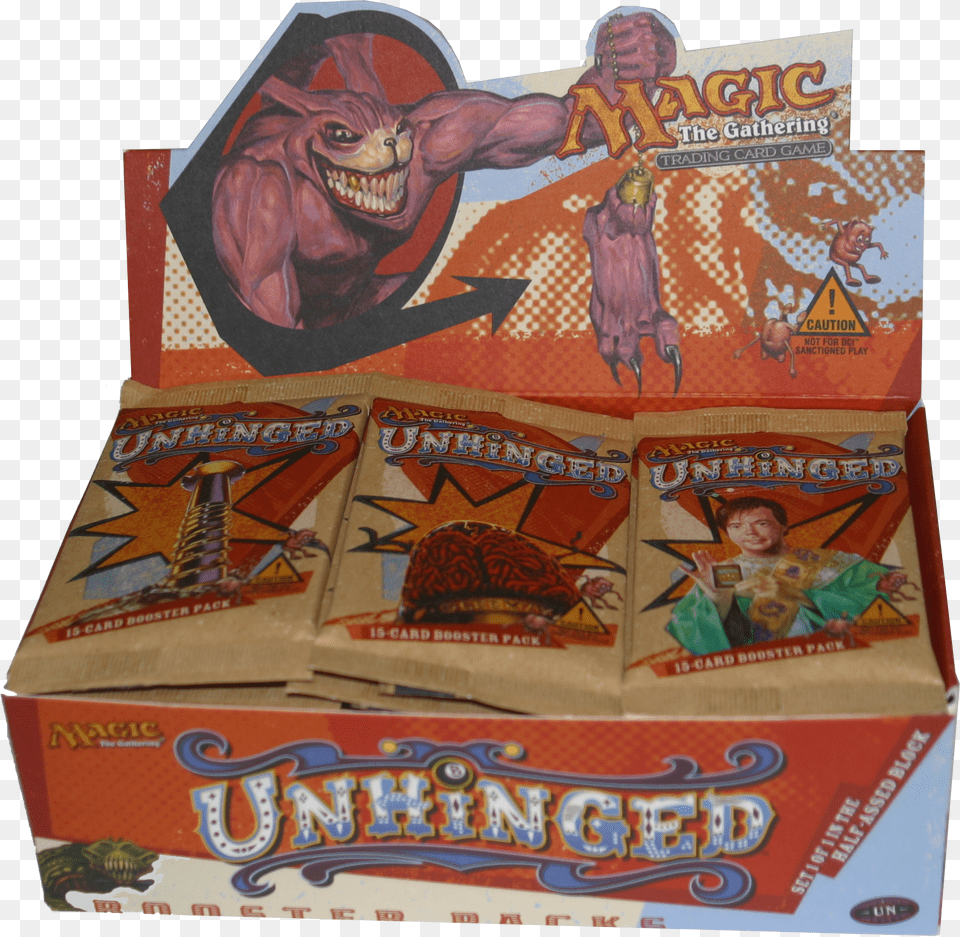 Mtg Unhinged Magic The Gathering Unhinged Booster Box 36 Packs, Person, Adult, Male, Man Free Transparent Png