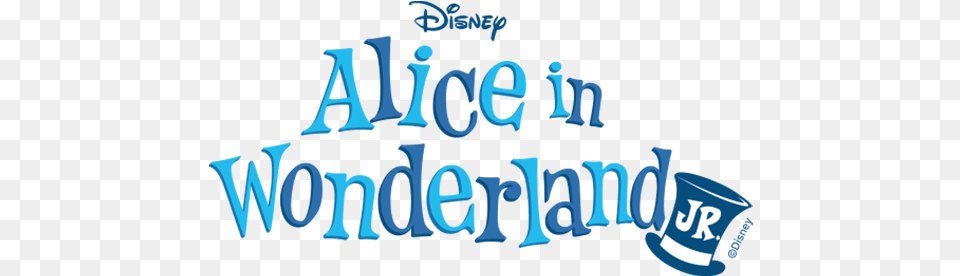 Mti Alice In Wonderland Jr Logo Alice In Wonderland Jr, Text, Bulldozer, Machine, People Free Png